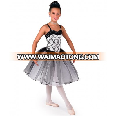 2017 New black children's ballet tutu dance costumes,dancing costume ballet CB-032