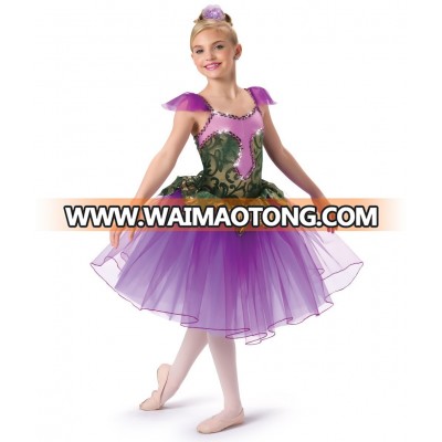 2017 New purple children's ballet tutu dance costumes,tutu skirt girls,corset tutu dress for children,CB-026